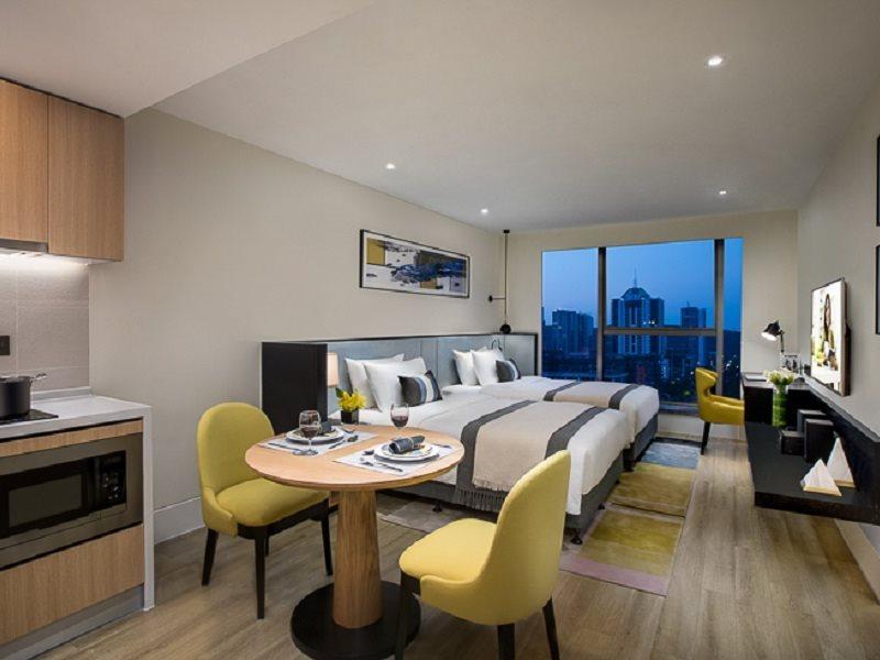 Citadines Gaoke Liangjiang Chongqing Aparthotel Bagian luar foto