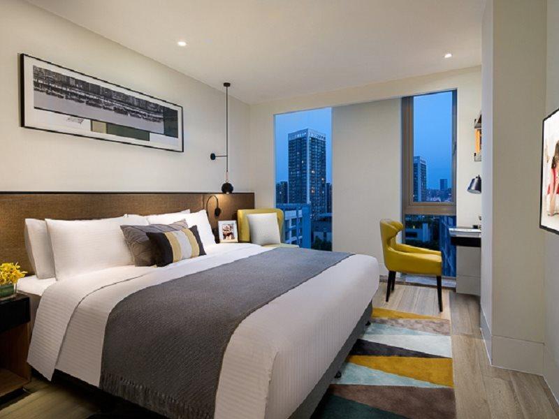 Citadines Gaoke Liangjiang Chongqing Aparthotel Bagian luar foto
